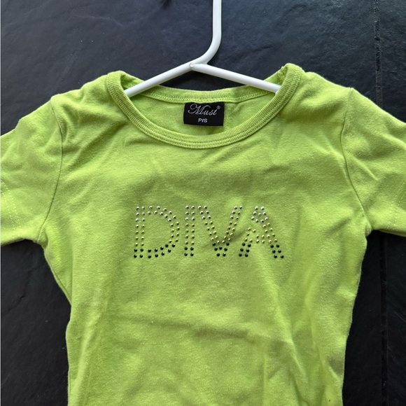 Green #DIVA TEE - Picture 2 of 3